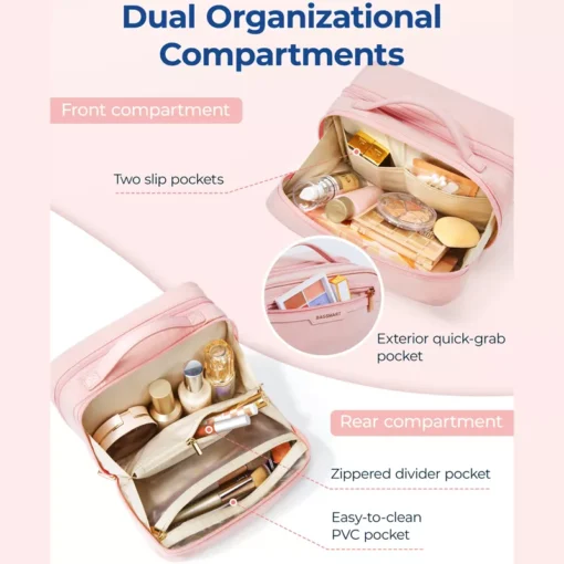 Large Capacity Travel Makeup Bag - Image 3