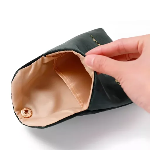 Velvet Mini Cosmetic & Storage Bag - Image 4