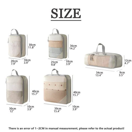 5-Piece Travel Organizer Set - Image 6