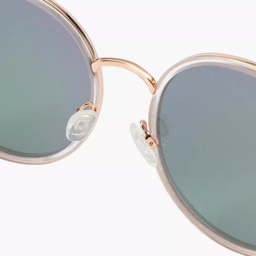 Oversized Metal Round Sunglasses for Women – UV400 Protection - Image 4