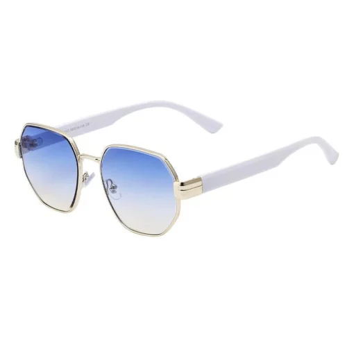 Luxury Vintage Polygon Sunglasses for Women - Image 4