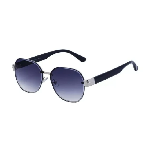 Trendsetting Oversized Rimless Round Sunglasses - Image 5