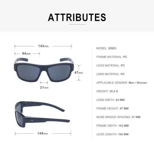 Cyberpunk Square Mirror Sunglasses - Image 6