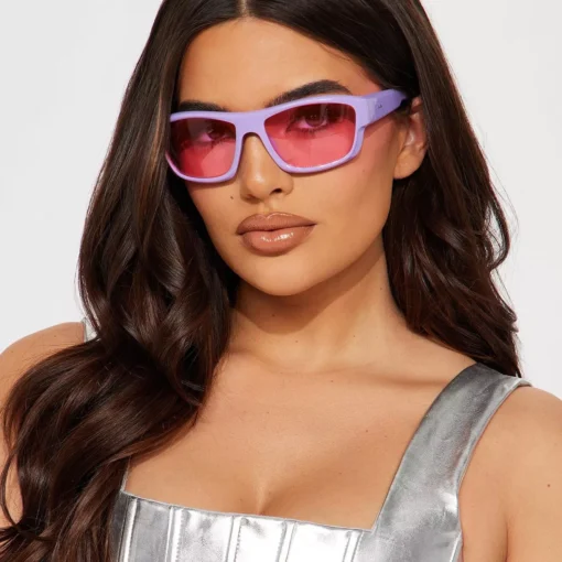 Cyberpunk Square Mirror Sunglasses