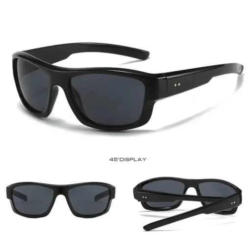 Cyberpunk Square Mirror Sunglasses - Image 4