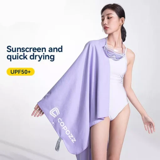Quick-Dry Microfiber Beach Towel - Image 2