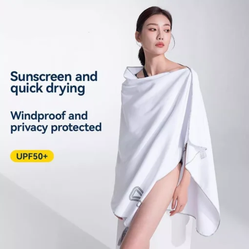 Quick-Dry Microfiber Beach Towel - Image 3
