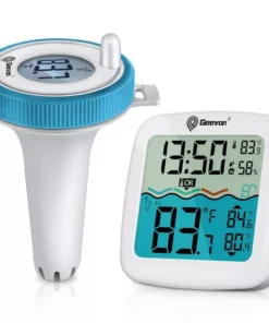 Wireless Floating Pool Thermometer with Indoor Humidity Monitor
