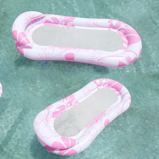 Inflatable PVC Folding Mesh Lounger - Image 4