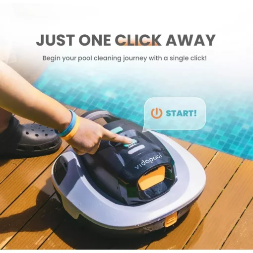 Cordless Robotic Pool Vacuum Cleaner - Image 2