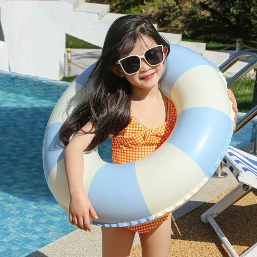 Inflatable Pool Float Swimming Ring for Adults and Kids - Image 2