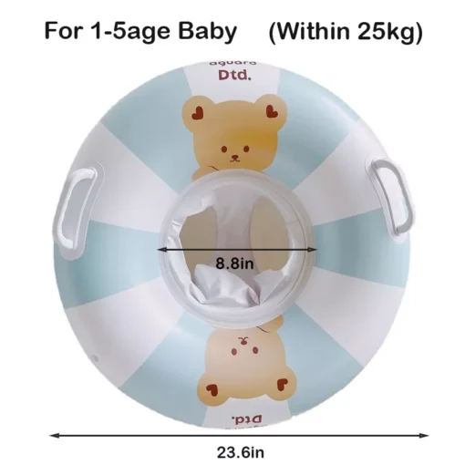 Baby Swim Ring Tube Inflatable Seat - Image 7