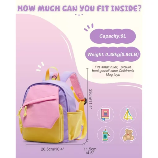 Preschool Mini Backpack for Kids - Image 2