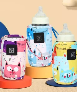 Portable USB Baby Bottle Warmer and Insulated Bag