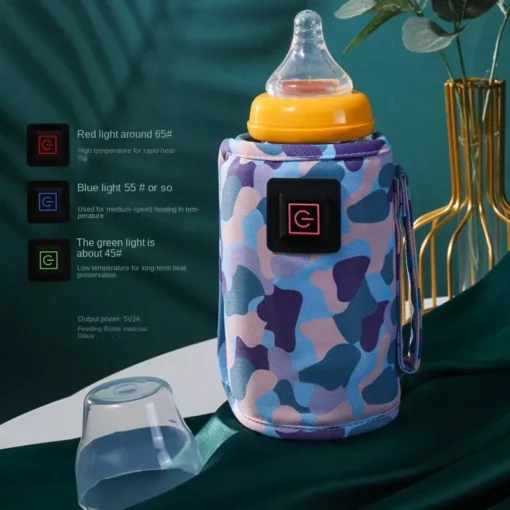 USB Milk Water Warmer Travel Stroller Insulated Bag - Image 3