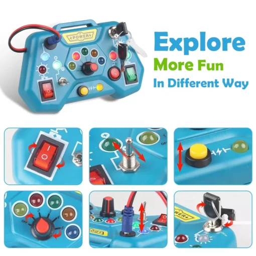 Busy Board Toy for Toddlers - Image 4