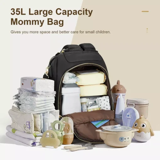 Baby Diaper Bag Backpack - Image 2