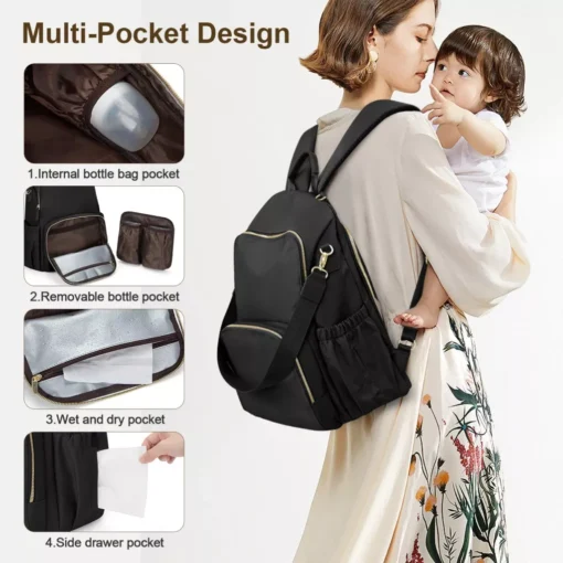 Baby Diaper Bag Backpack - Image 4