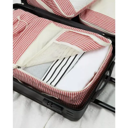 Eco-Friendly Foldable Travel Packing Cubes – 6 Piece Set - Image 4