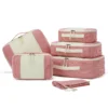 Eco-Friendly Foldable Travel Packing Cubes – 6 Piece Set