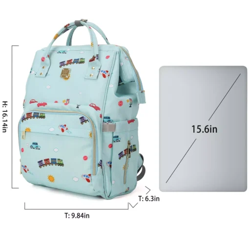 Versatile Baby Diaper Bag Backpack - Image 7