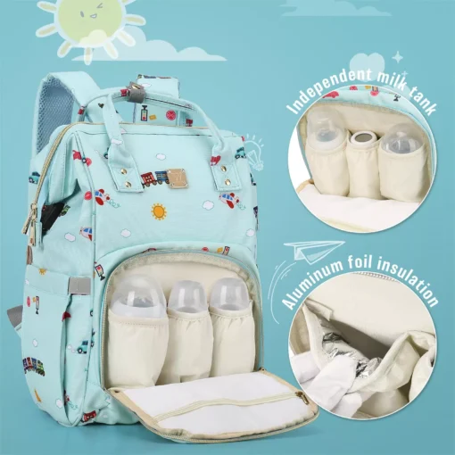 Versatile Baby Diaper Bag Backpack - Image 2
