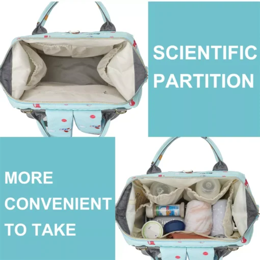 Versatile Baby Diaper Bag Backpack - Image 4