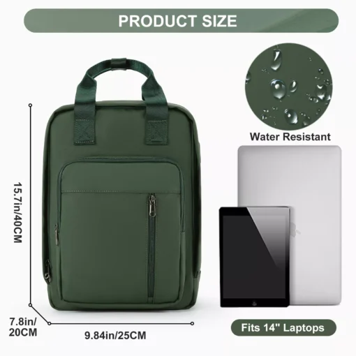 Waterproof Multi-Function Travel Backpack with USB Charging Port - Image 7