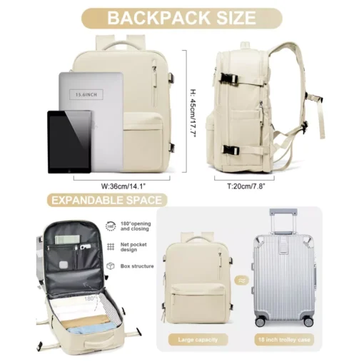 Stylish Travel Backpack - Image 8
