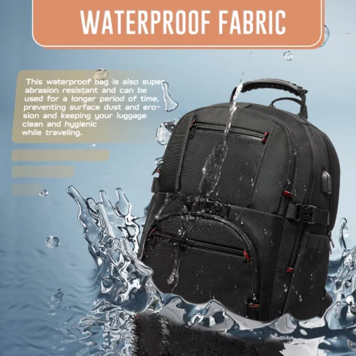 Business Travel Laptop Backpack - Image 7