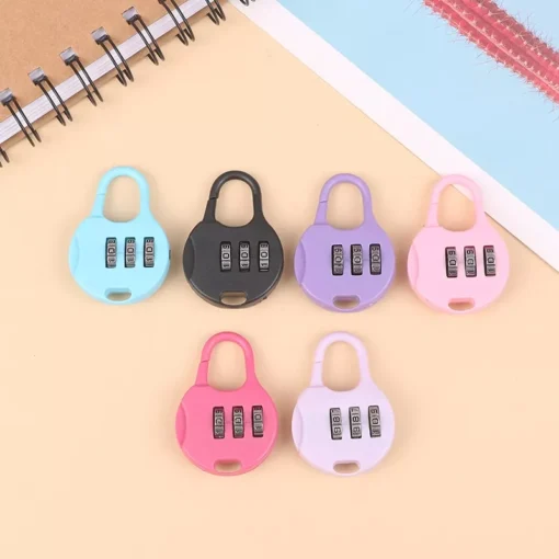 Mini Password Padlock for Dormitory, Backpack, and Trolley Cases - Image 4
