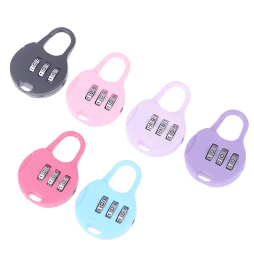Mini Password Padlock for Dormitory, Backpack, and Trolley Cases - Image 5