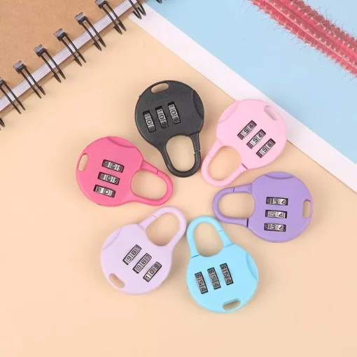 Mini Password Padlock for Dormitory, Backpack, and Trolley Cases - Image 3