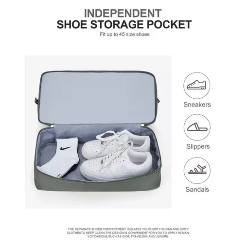 Large Expandable Travel Duffel Bag - Image 6