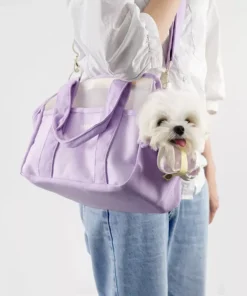 Portable Pet Travel Bag with Shoulder Strap