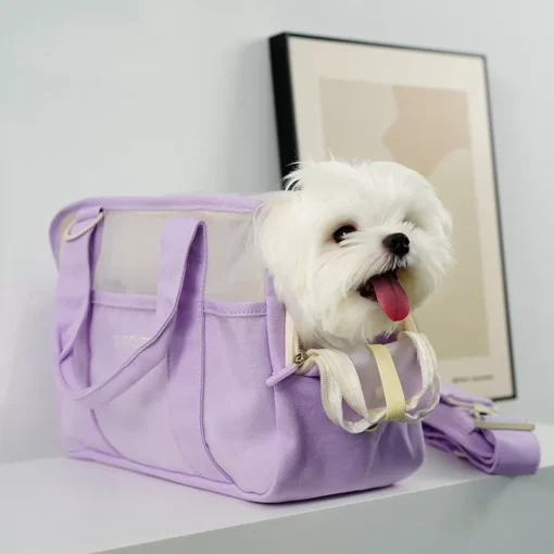 Portable Pet Travel Bag with Shoulder Strap - Image 3