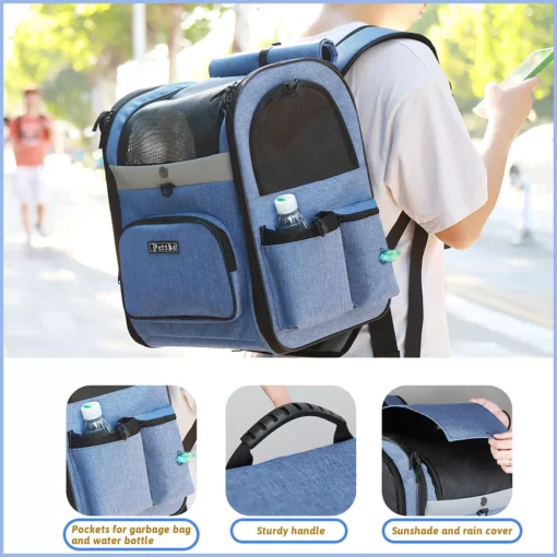 Sturdy Pet Backpack Carrier - Image 5