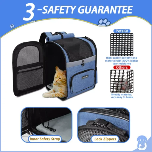 Sturdy Pet Backpack Carrier - Image 2