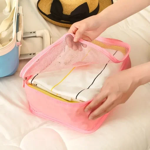 6pcs Travel Storage Organizer Bags - Image 5