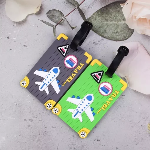 Fashionable PVC Luggage Tags - Image 4