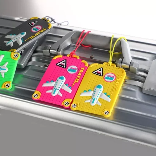 Fashionable PVC Luggage Tags - Image 3