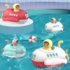 Wind-Up Submarine Bath Toy for Kids