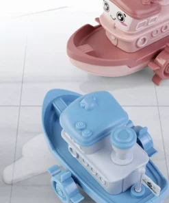 Wind Up Cartoon Ship Bath Toy for Kids