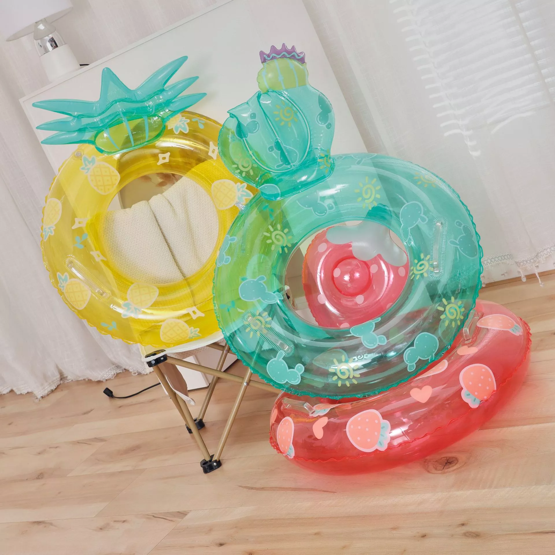 Inflatable Baby Swim Ring Tube with Child Swimming Seat