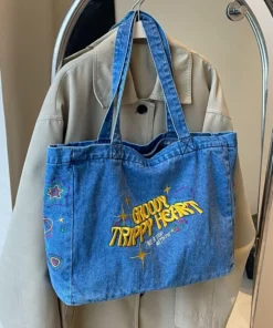 Denim Shoulder Bag