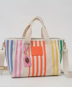 Luxury Colorful Canvas Tote Bag