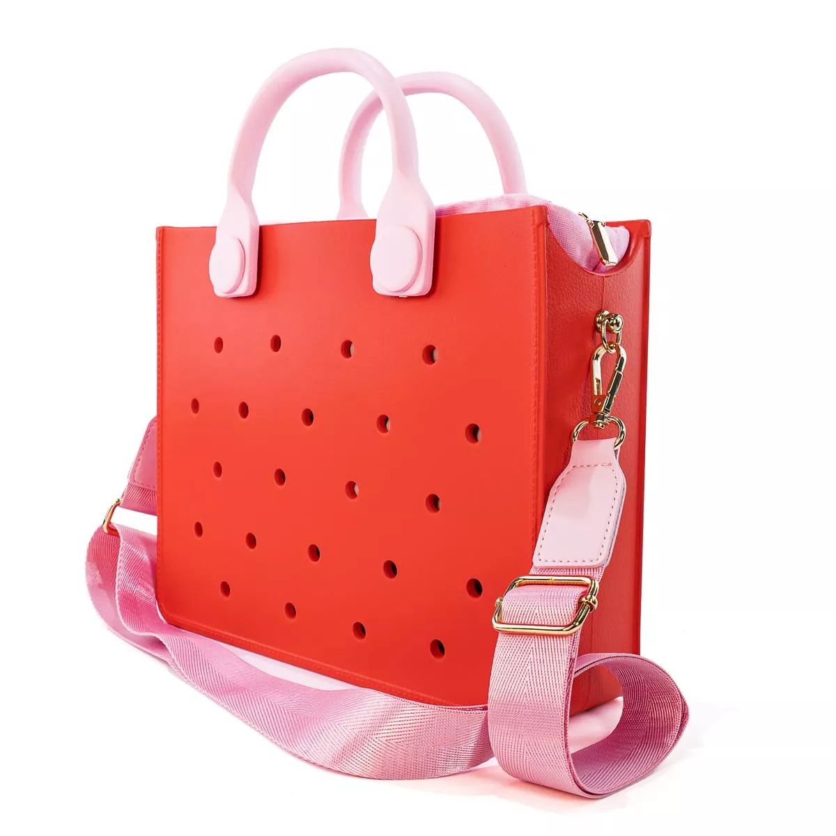 Red + Pink with Strap