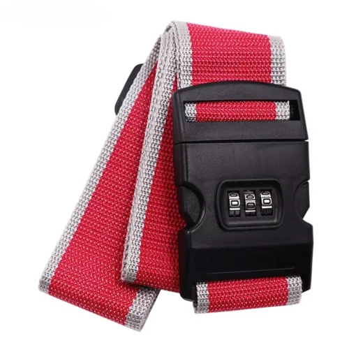 Secure Travel Luggage Strap with Adjustable Password Lock - Image 5