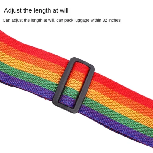 Secure Travel Luggage Strap with Adjustable Password Lock - Image 4