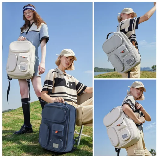 Stylish Waterproof Outdoor Travel Backpack for Women and Men - Image 6
